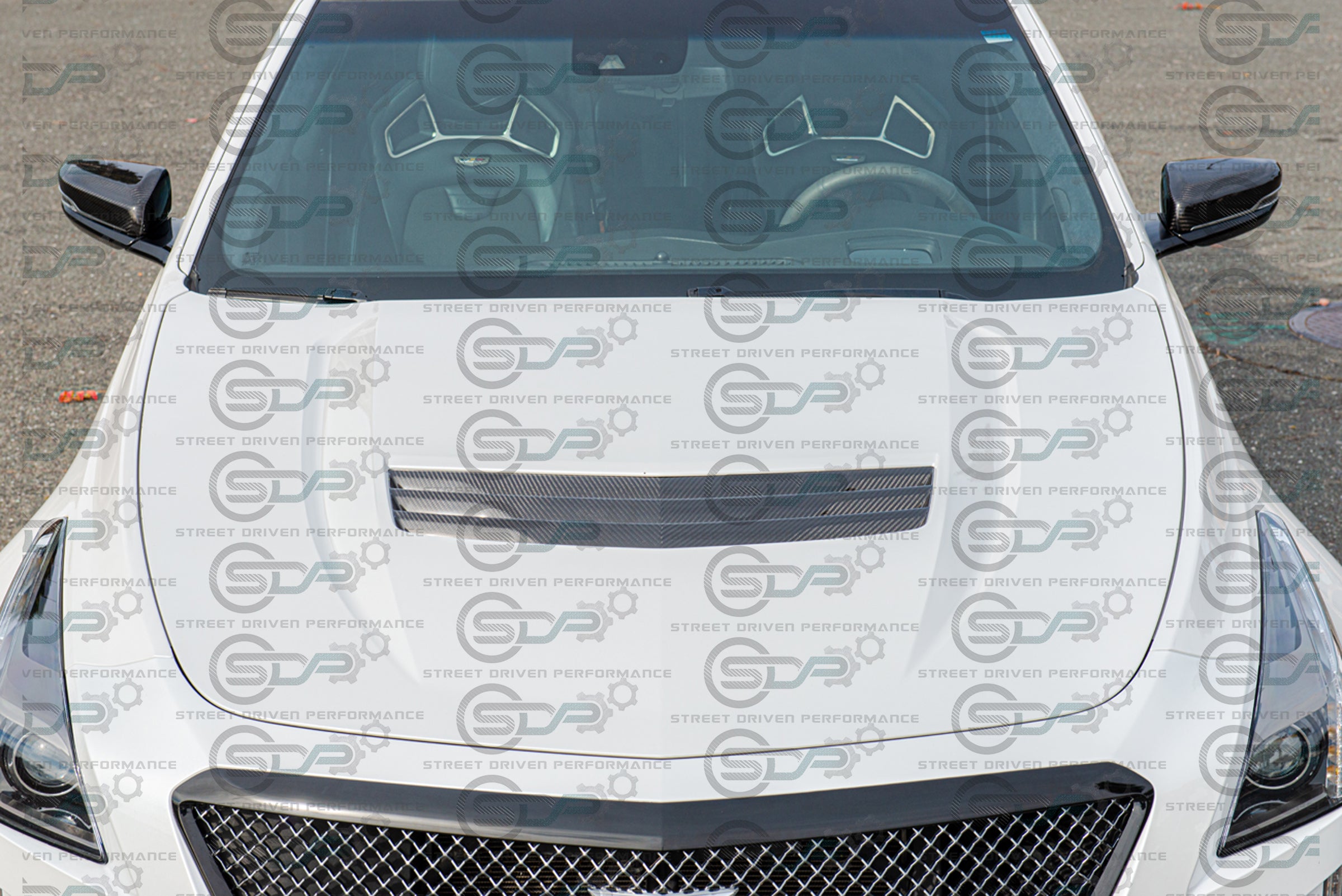 Cadillac ATS-V - Coupe | Carbon Fiber Side Mirror Cap Replacement